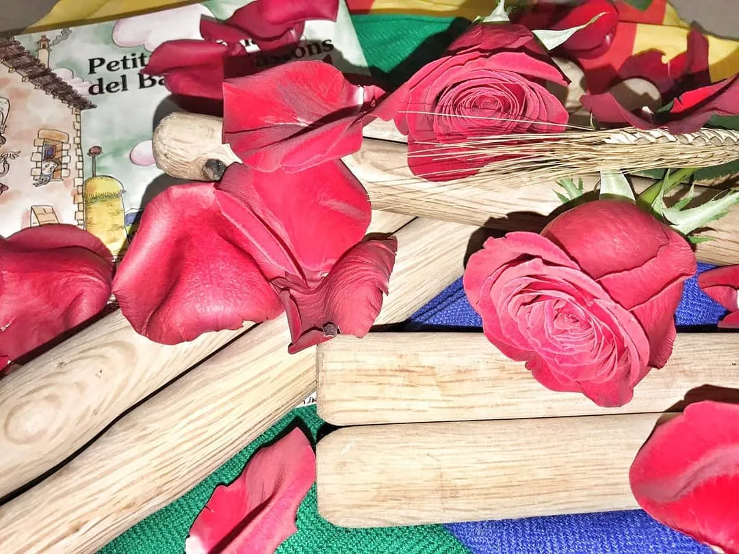 Molt bona diada de Sant Jordi a totes!