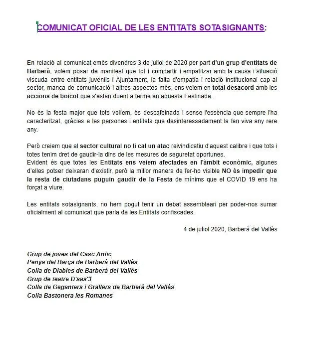 Nosaltres parlem per nosaltres mateixes, no ens calen interlocutores terceres