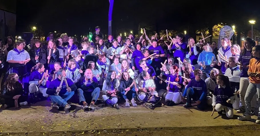 EL BALL DE BASTONS ESTABLEIX UN NOU RÈCORD PER LA MARATÓ DE TV3