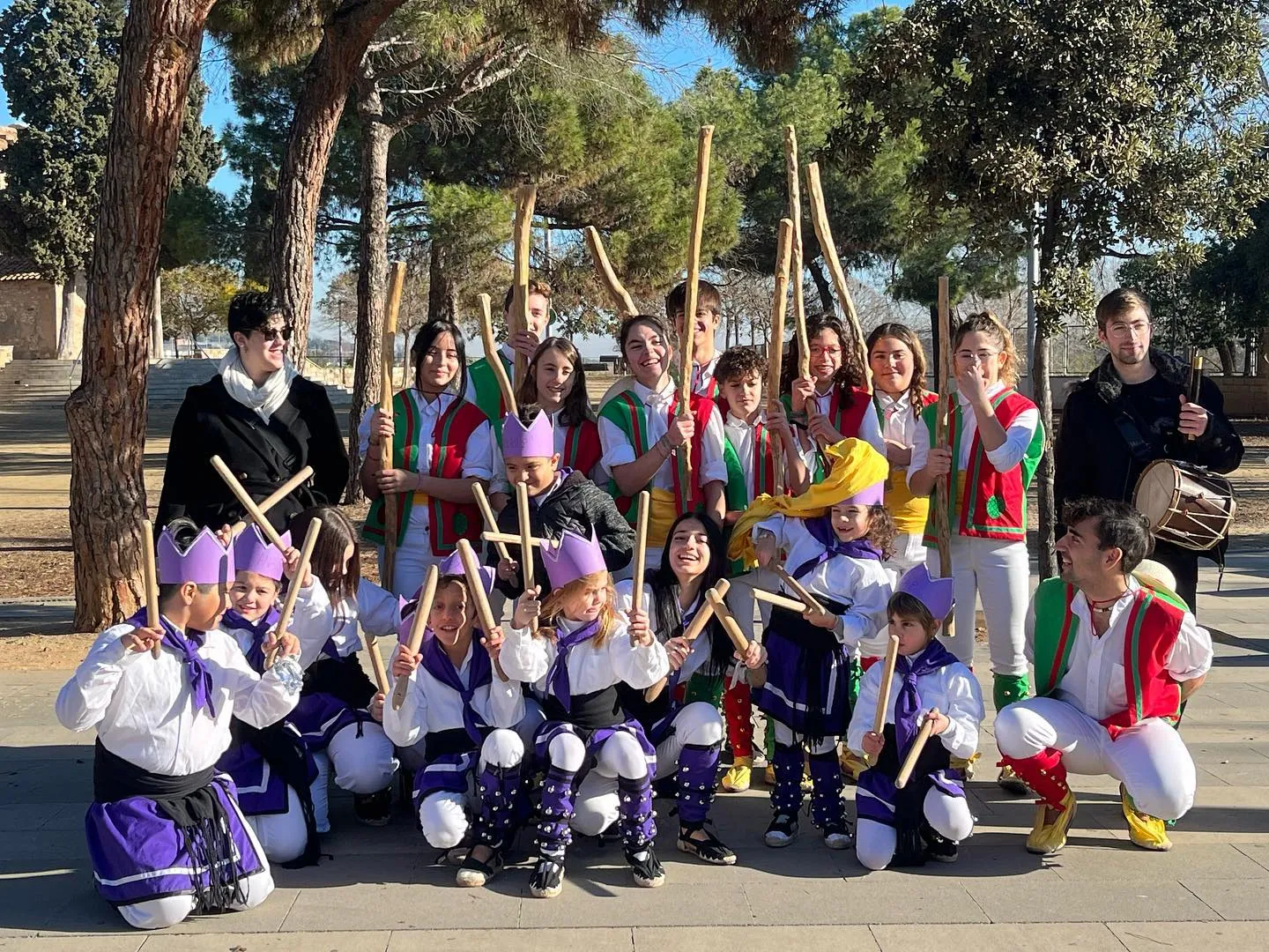Avui hem iniciat els actes de cultura popular a Barberà del Vallès…
