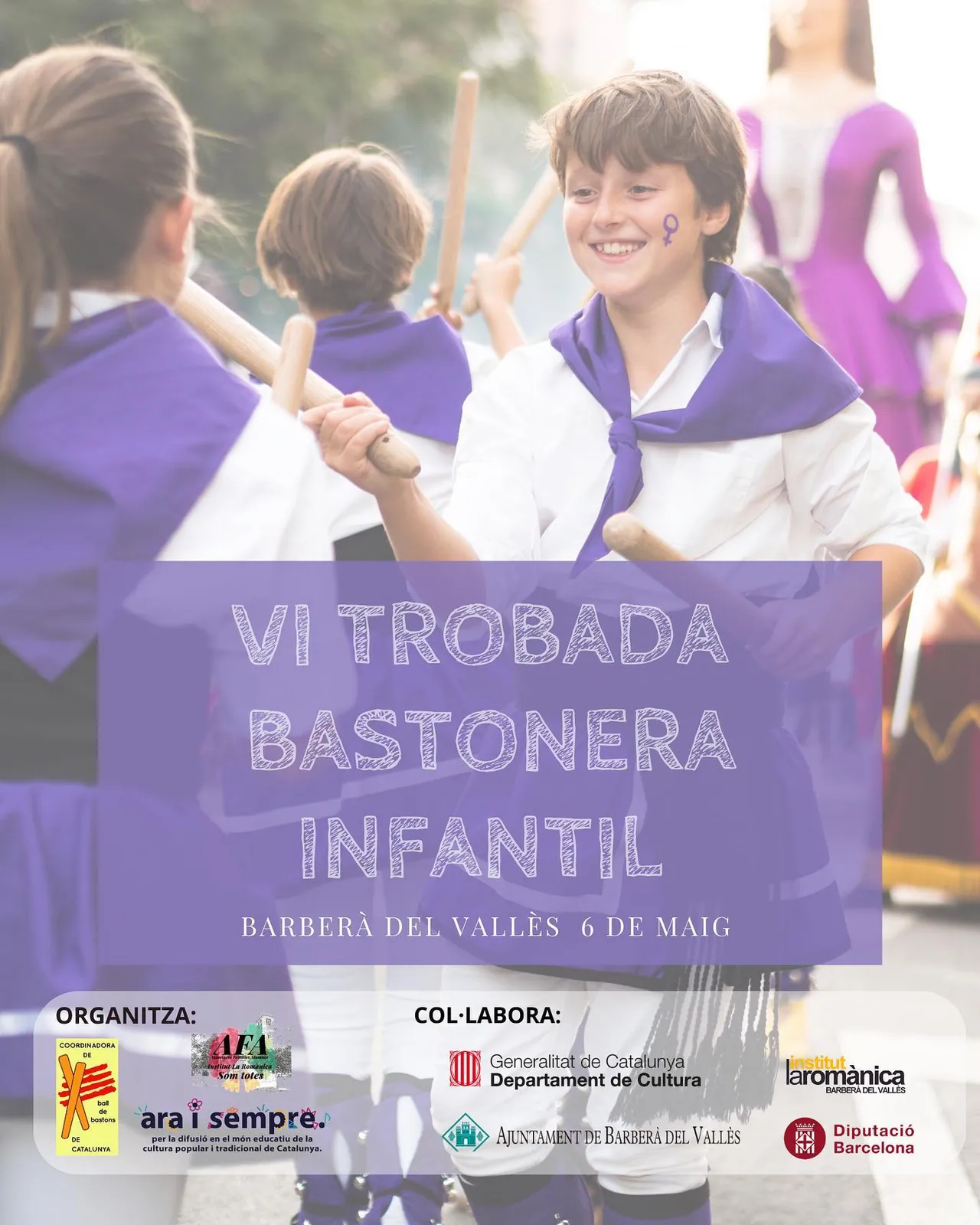 Sou una colla bastonera i teniu infants i joves de fins a 16 anys?