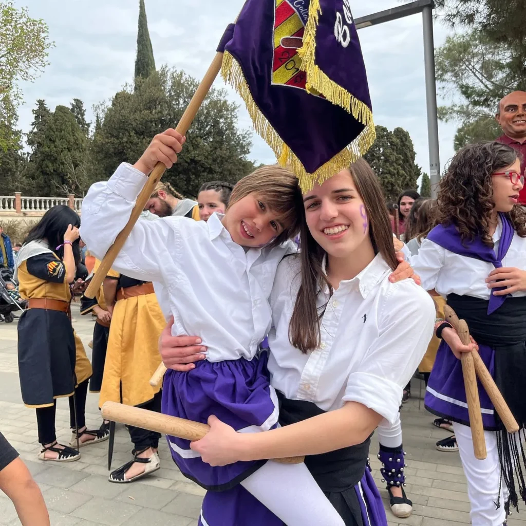 Avui hem actuat per l'Aplec del Pa, al barri de La Romànica qui ens va veure néixer (foto 6)