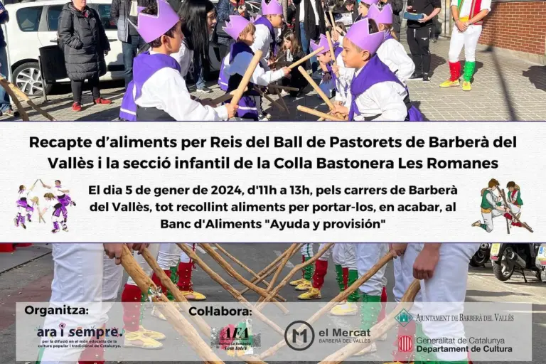 Divendres, 5 de gener de 2024, al matí, iniciarem els actes de cultura…