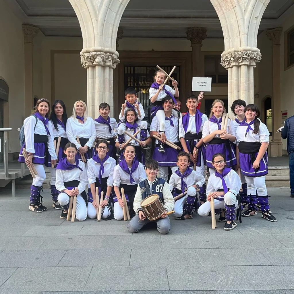 Avui hem ballat a Terrassa, amb motiu de la 43a Diada dels Bastoners de Terrassa
