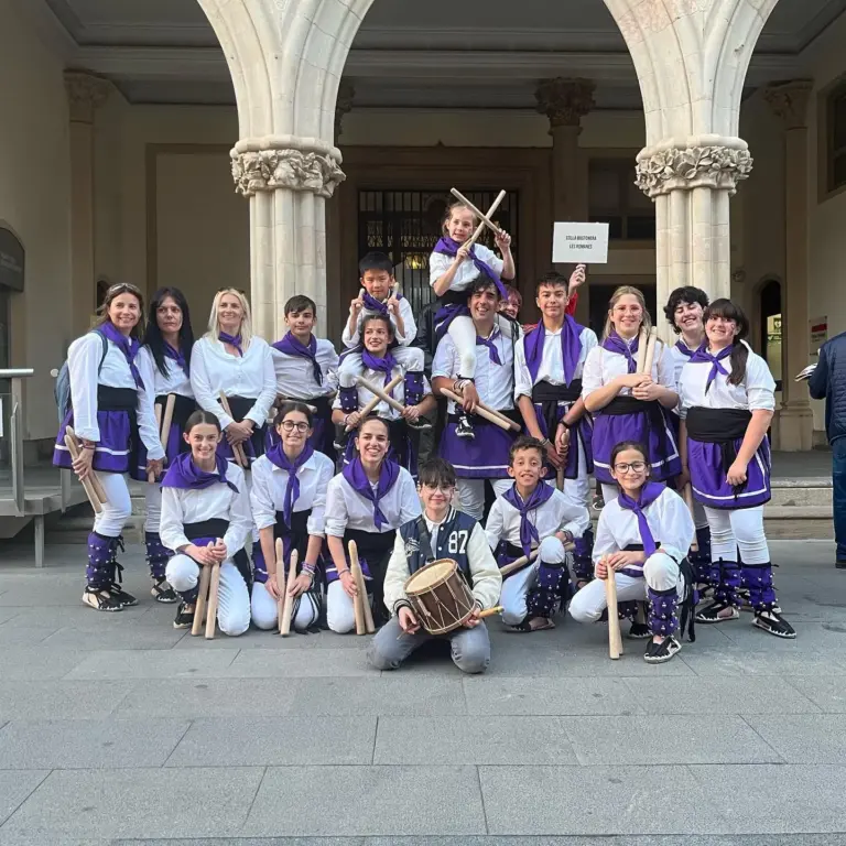 Avui hem ballat a Terrassa, amb motiu de la 43a Diada dels Bastoners de Terrassa