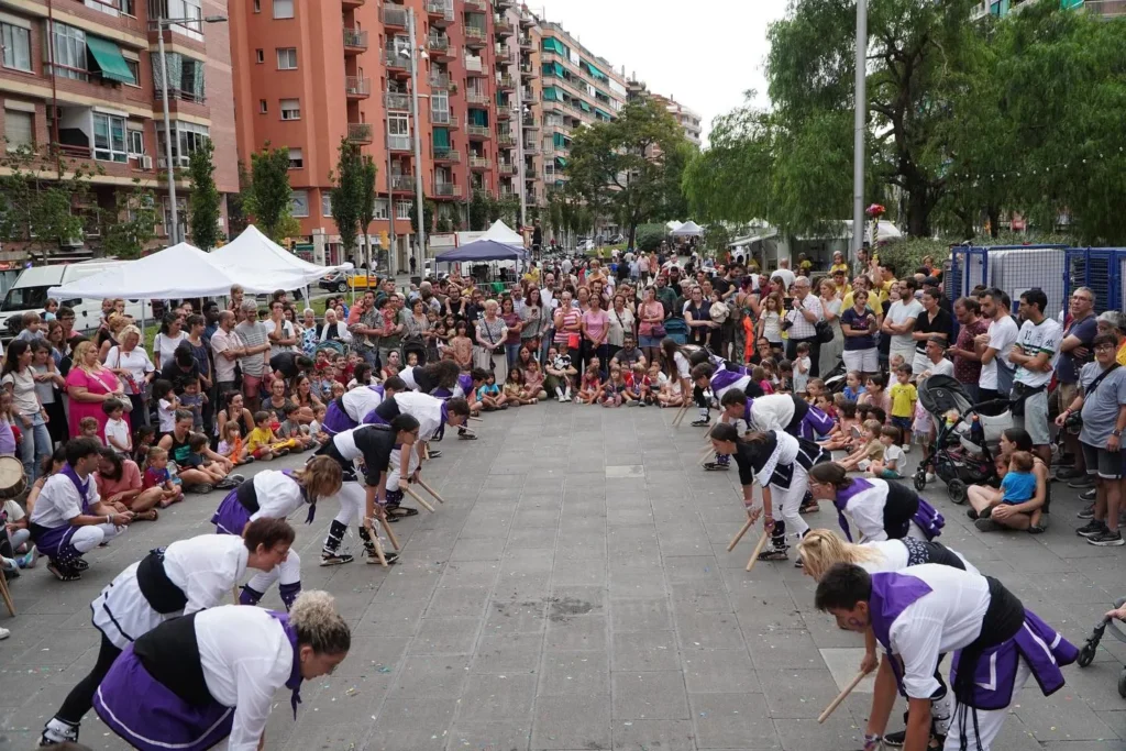 Aquest matí, tornava a ser-hi present a la Festa Major de la Bordeta (foto 11)