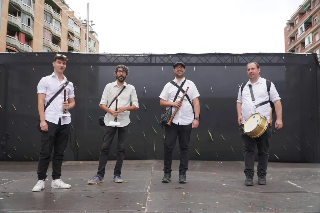 Aquest matí, tornava a ser-hi present a la Festa Major de la Bordeta (foto 12)
