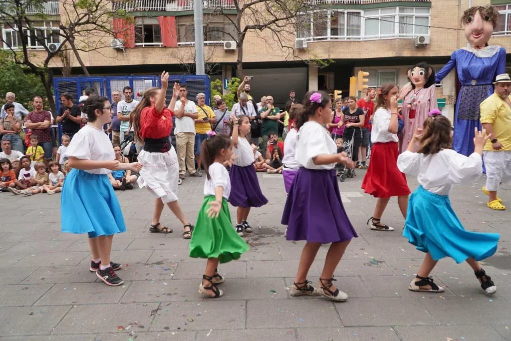 Aquest matí, tornava a ser-hi present a la Festa Major de la Bordeta (foto 16)