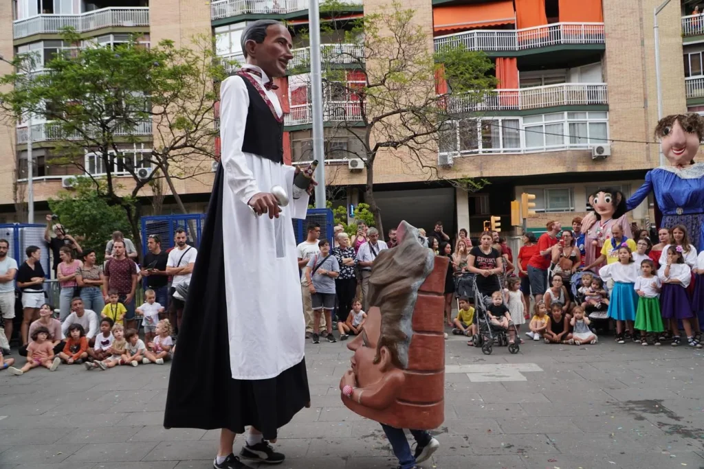 Aquest matí, tornava a ser-hi present a la Festa Major de la Bordeta (foto 17)