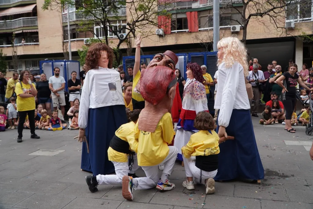 Aquest matí, tornava a ser-hi present a la Festa Major de la Bordeta (foto 20)
