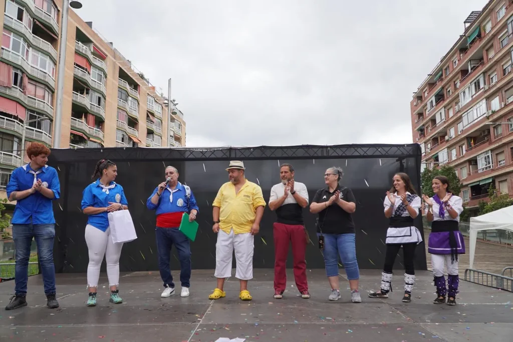 Aquest matí, tornava a ser-hi present a la Festa Major de la Bordeta (foto 4)