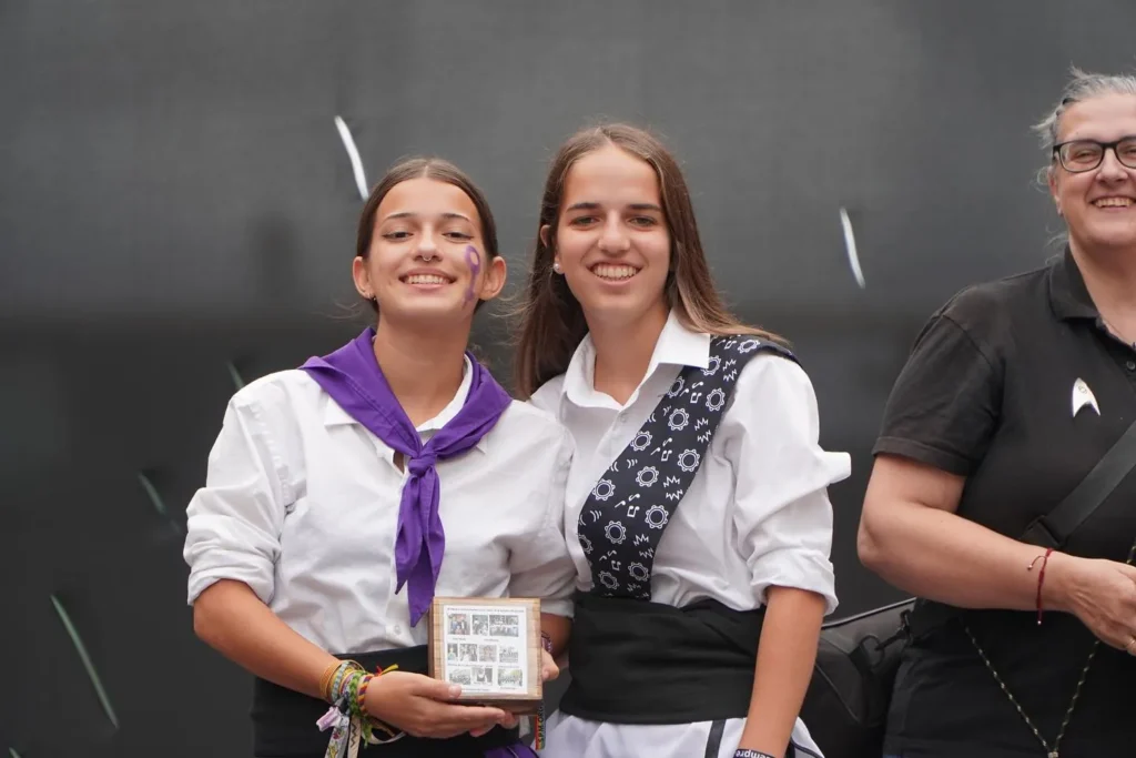Aquest matí, tornava a ser-hi present a la Festa Major de la Bordeta (foto 5)