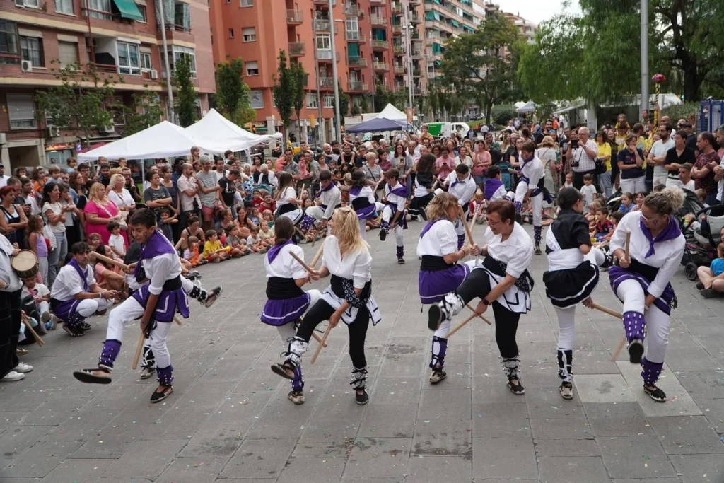 Aquest matí, tornava a ser-hi present a la Festa Major de la Bordeta (foto 6)