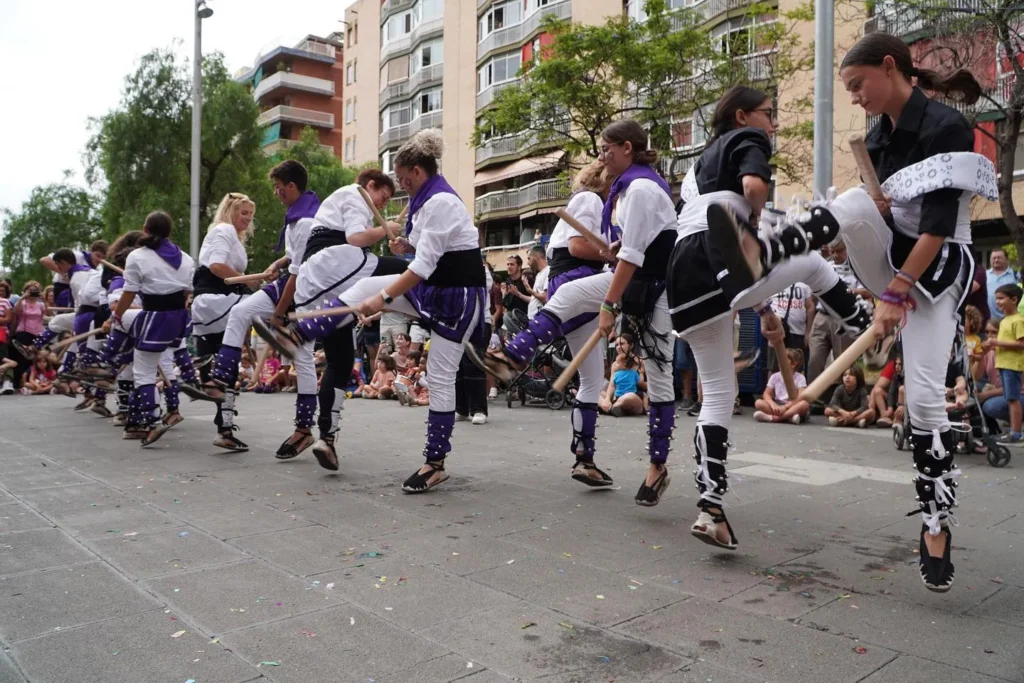 Aquest matí, tornava a ser-hi present a la Festa Major de la Bordeta (foto 7)