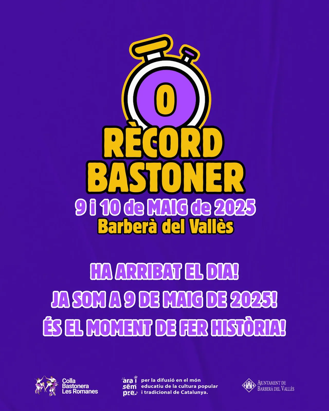 AVUI ÉS EL DIA!