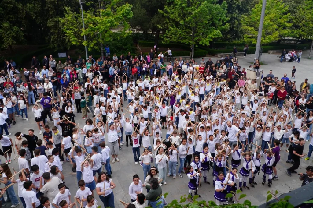 Avui hem viscut la III Trobada d’Escoles Bastoneres de Barberà del Vallès (foto 14)