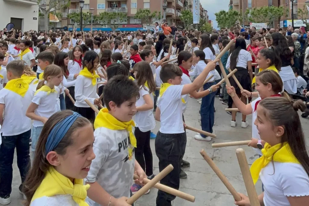 Avui hem viscut la III Trobada d’Escoles Bastoneres de Barberà del Vallès (foto 18)
