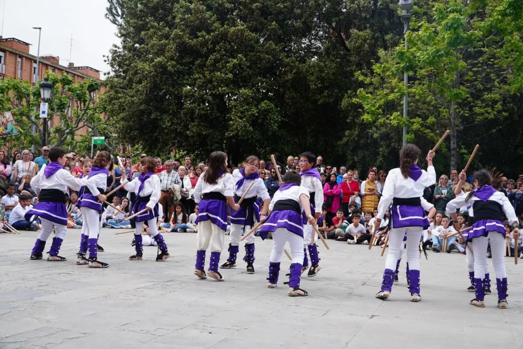 Avui hem viscut la III Trobada d’Escoles Bastoneres de Barberà del Vallès (foto 8)