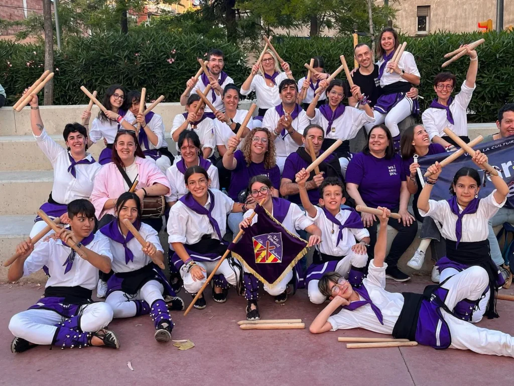 El dissabte 24 de maig, la Colla Bastonera Les Romanes, de Barberà del… (foto 9)