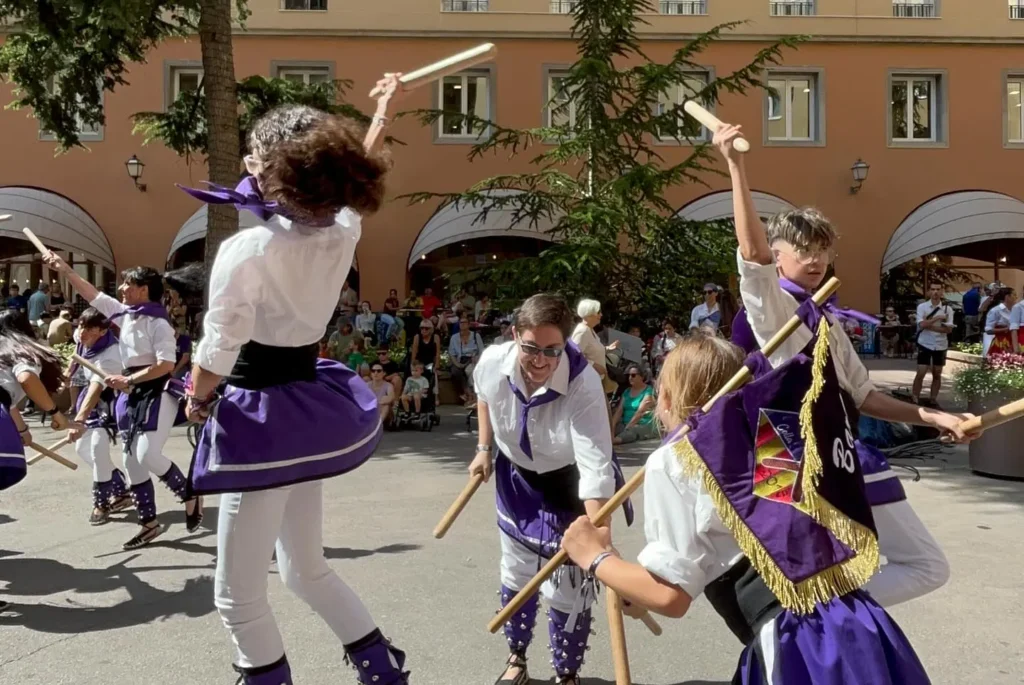 Avui, la Colla Bastonera Les Romanes ha participat en la Trobada de… (foto 7)