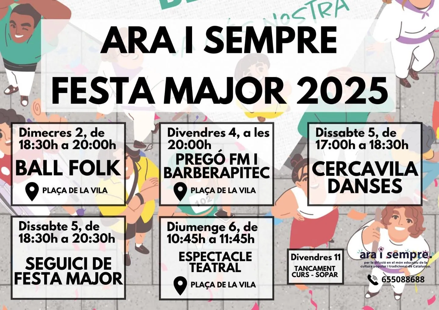 Ja ha arribat la setmana de Festa Major a Barberà del Vallès!