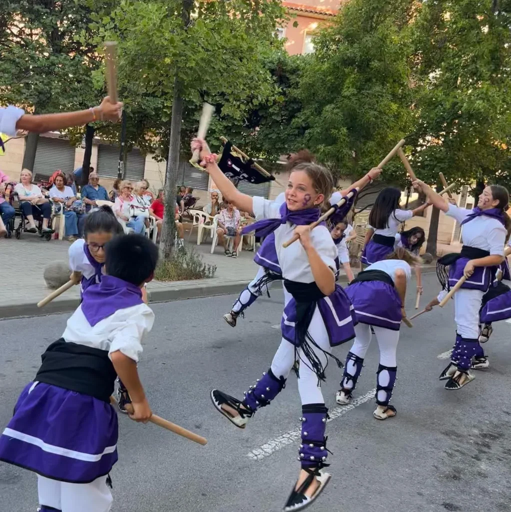 Avui hem tornat a actuar en la Festa Major del Casc Antic de Barberà…