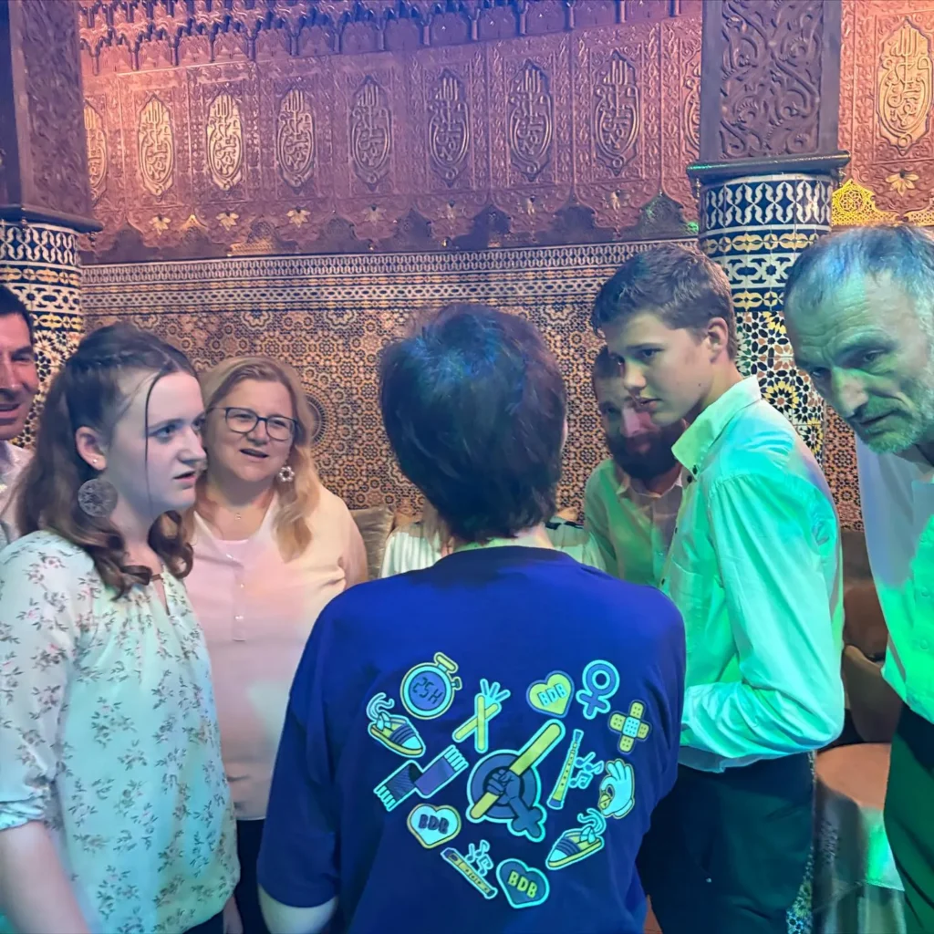 Quart dia de la Colla Bastonera Les Romanes - ARA I SEMPRE en el Marrakech Folklore Days! (foto 15)