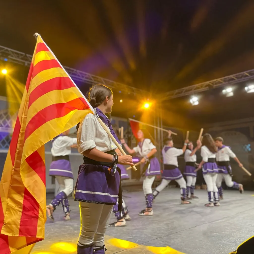 Tercer dia de la Colla Bastonera Les Romanes - ARA I SEMPRE en el Marrakech Folklore Days! (foto 19)