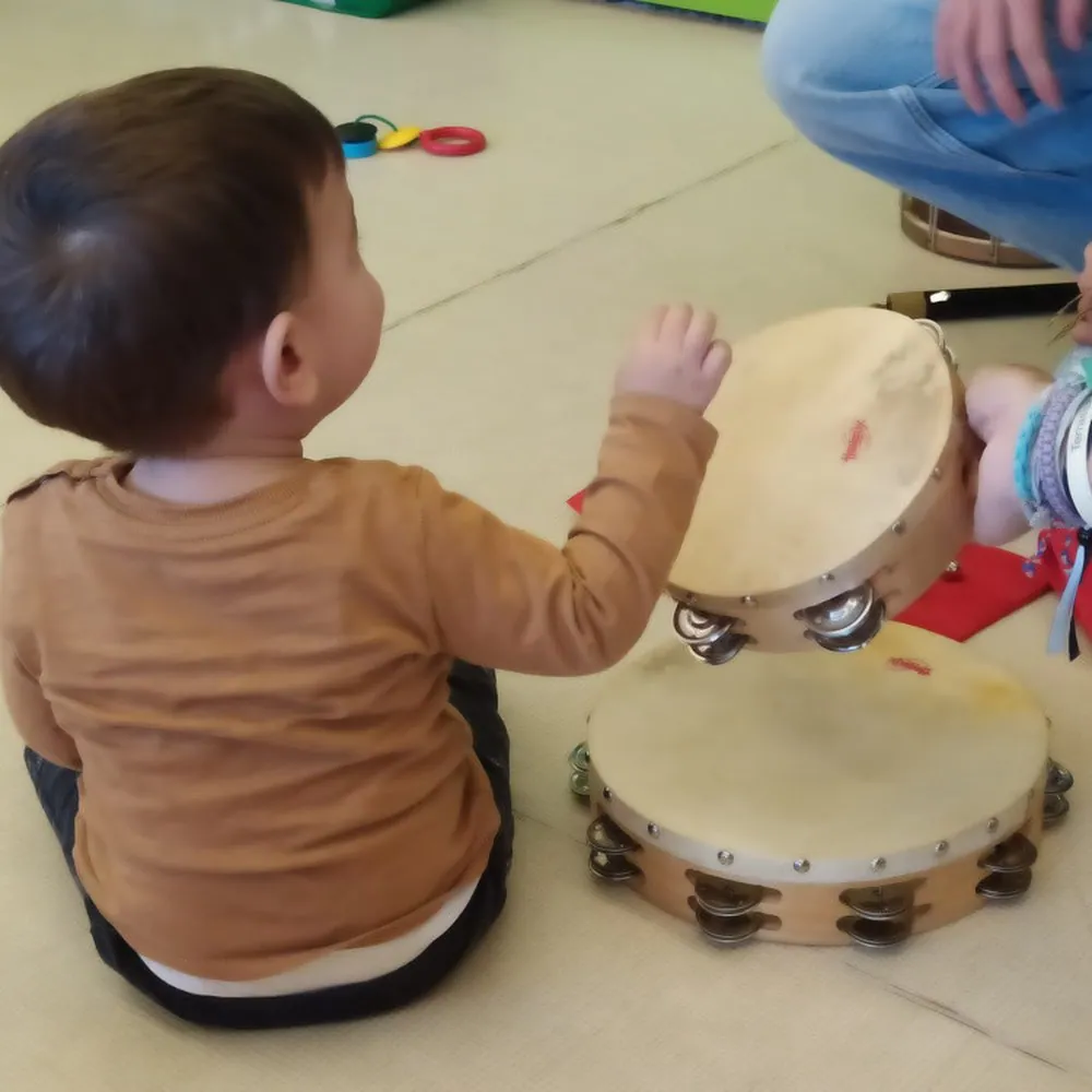 Aquesta setmana la Llar d’Infants La Baldufa celebrava la setmana de la música