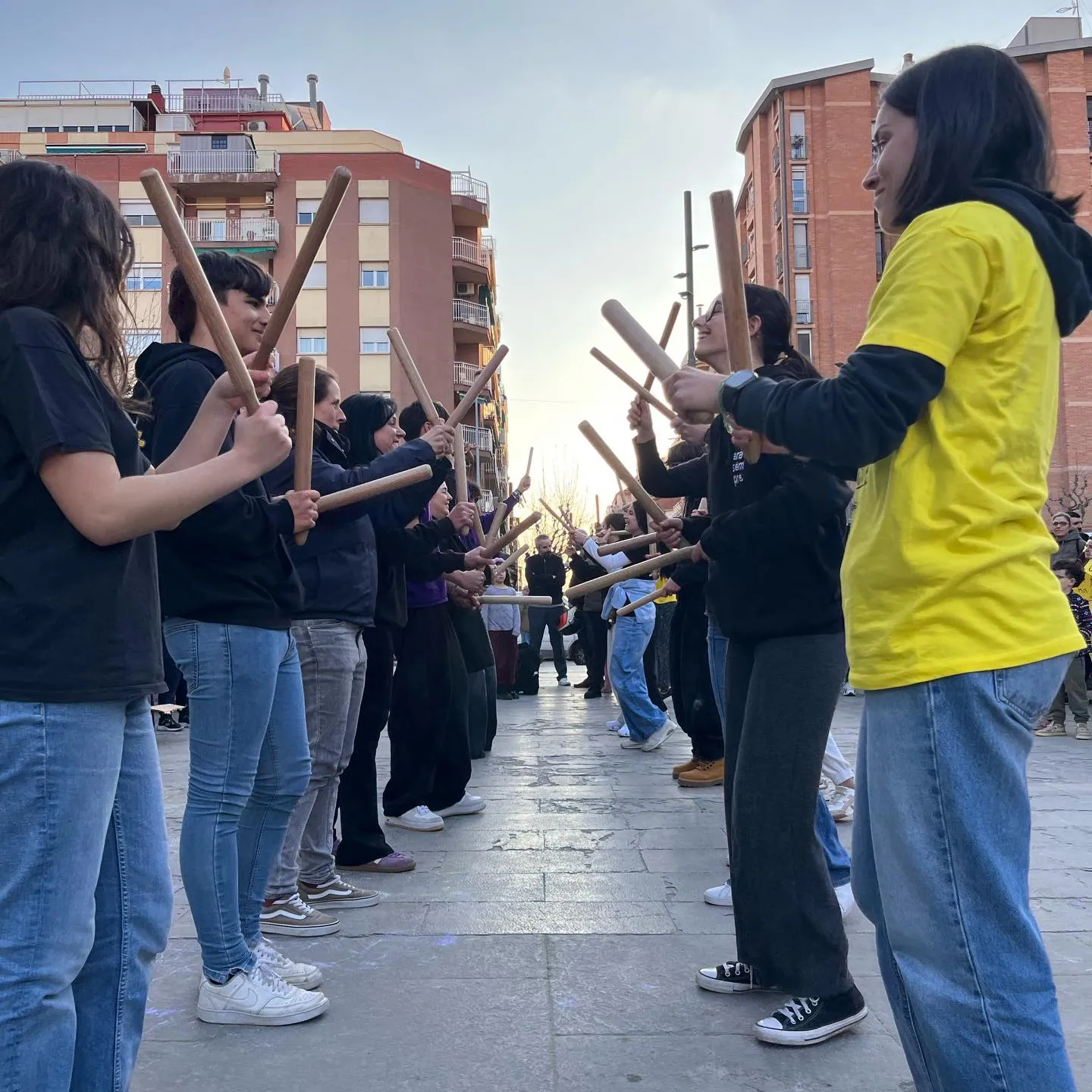 Avui la Plaça de la Vila de Barberà del Vallès s’ha omplert de…