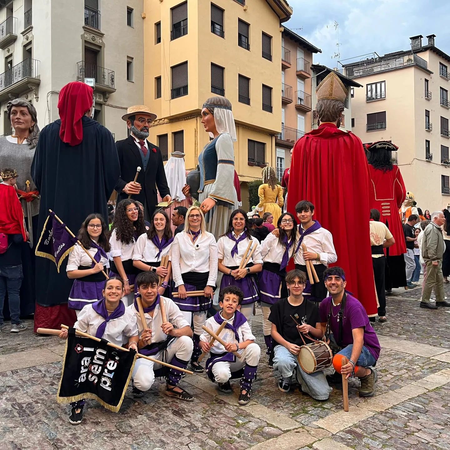 Primera meitat de la 17a Fira del Món Geganter superada!