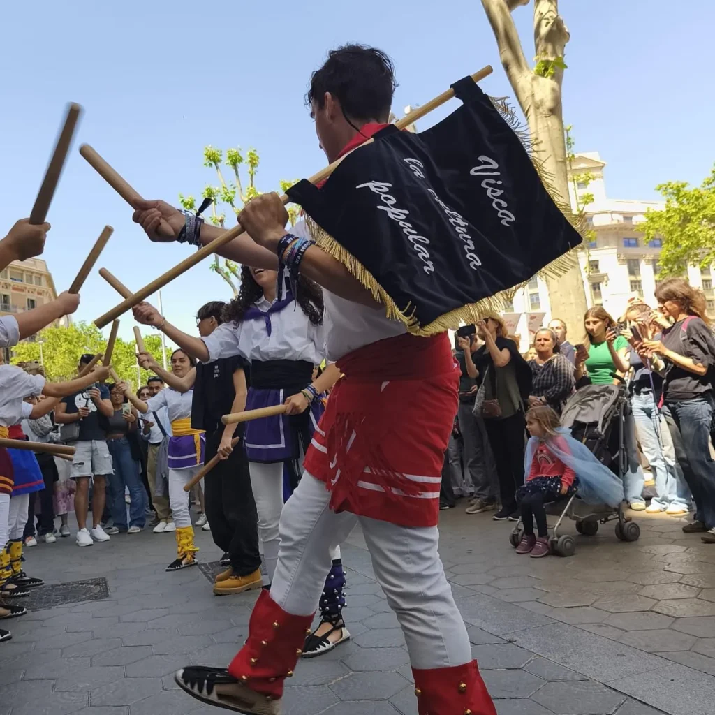 Un cop hem acabat l’actuació a Plaça Catalunya pel programa de , hem… (foto 10)