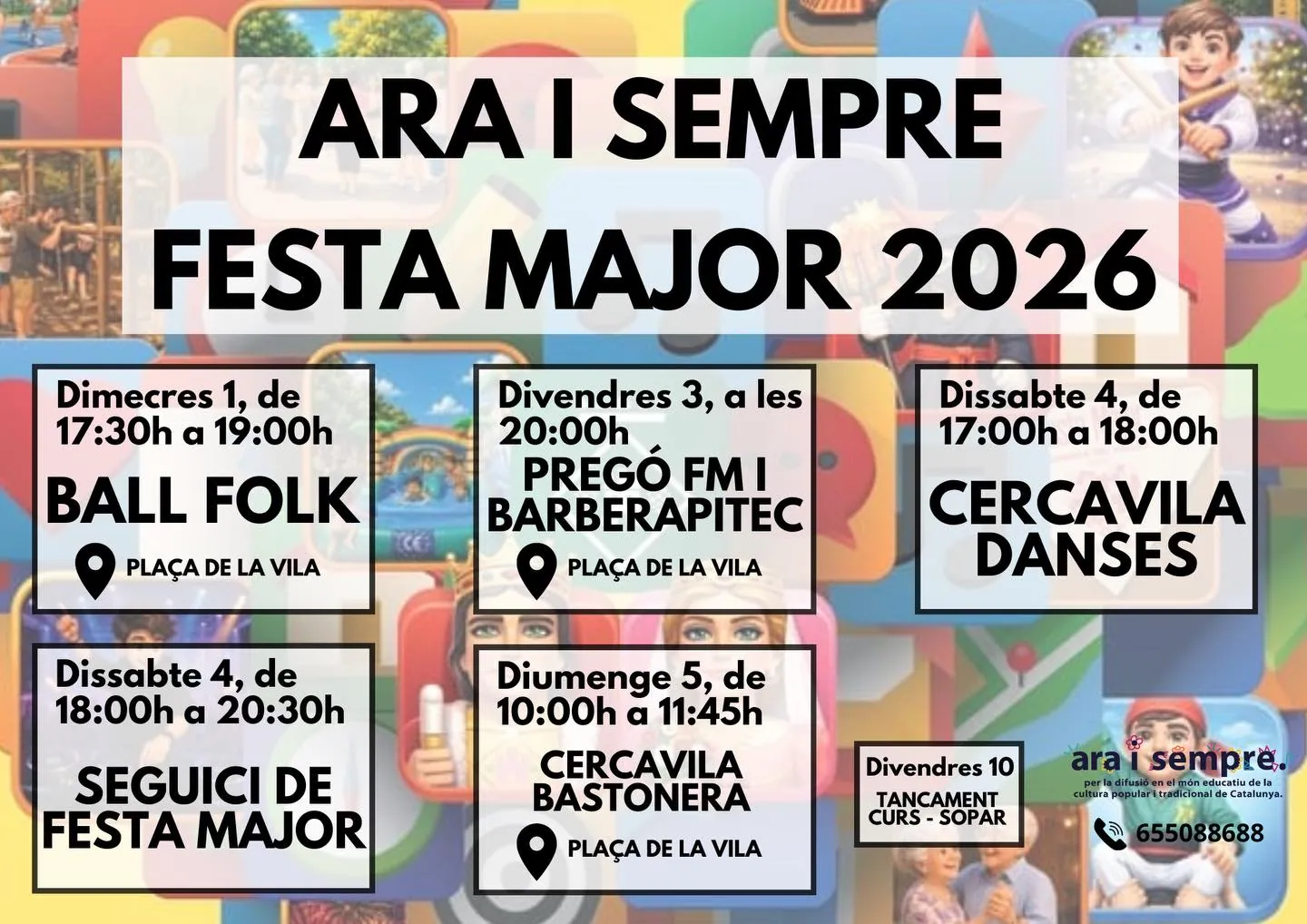 Ja ha arribat la setmana de Festa Major a Barberà del Vallès!